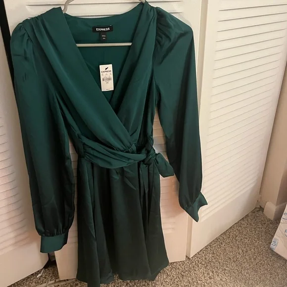 Express Green dress ( not worn )